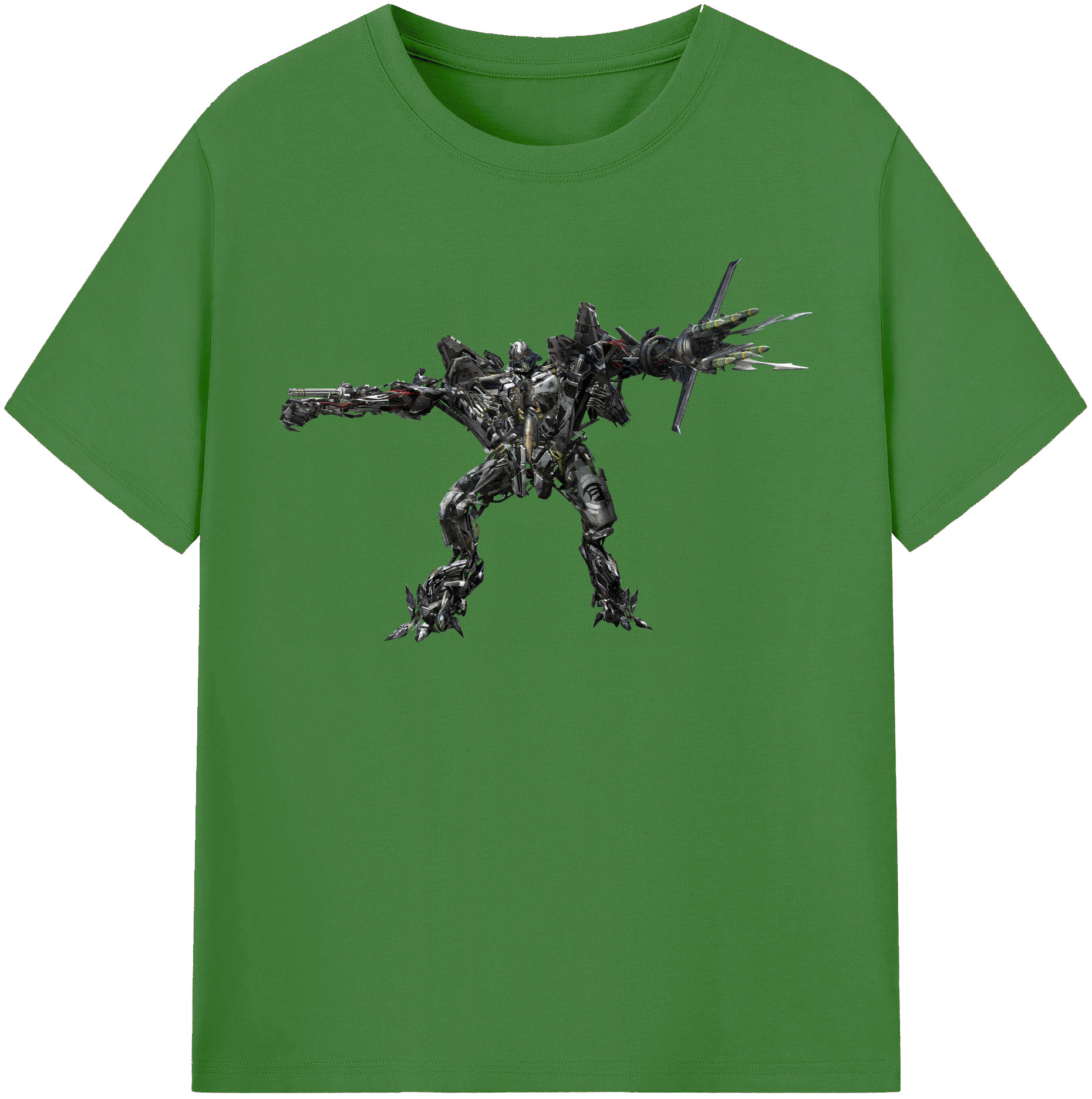 （画像用） Transformers トランスフォーマー レディースカジュアルプリントTシャツ（綿100％）